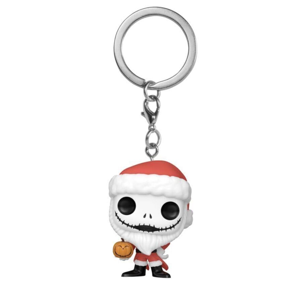 7418 Nightmare Before Christmas Santa Jack with Jack-O-Lantern Pocket Pop